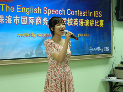 珠海英语演讲比赛部分参赛者01