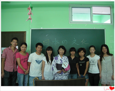 上门裕子老师与同学们