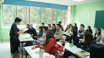 全日制英语61班上课情景