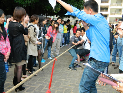 IBS校园文化年活动系列活动之――力拔山河,还看我巾帼须眉