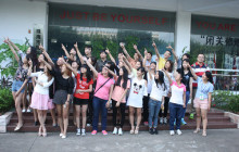 全日制英语73班开班现场