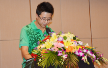 iBS2014秋季开学典礼报道之优秀学员何小龙发言稿