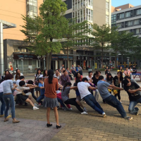 图集：手中一根绳，心中一股劲 ——iBS金鼎校区拔河比赛精彩瞬间