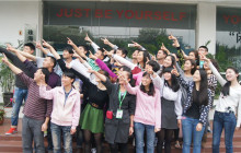 全日制英语82班开班现场