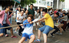 iBS拔河比赛 新老生激烈"厮杀”，不能再刺激