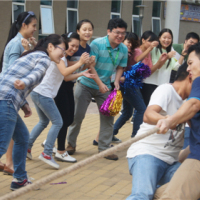 为青春加把劲   细数iBS小语种校区拔河比赛精彩瞬间