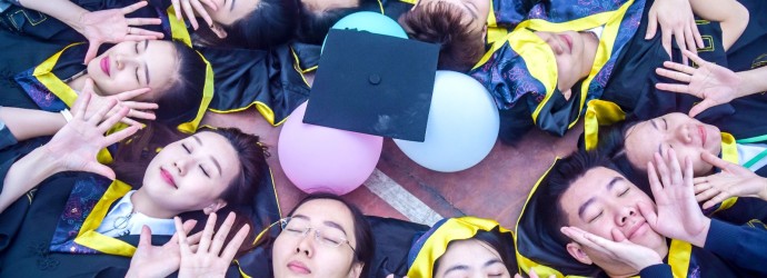 全日制英语147班毕业合影