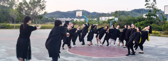 全日制英语148班毕业合影