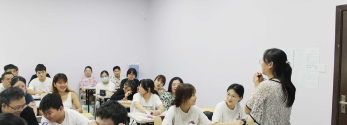 全日制英语209班开班现场