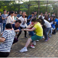 大力の奇迹！日语校区拔河比赛激情开展