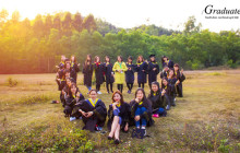 Time does not water down the wine of friendship——全日制英语108班毕业留念