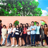 前行阳光正好，莫畏风雨兼程！全日制日语58班毕业留念