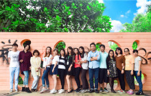 前行阳光正好，莫畏风雨兼程！全日制日语58班毕业留念