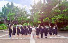 青春旋律，逐梦飞翔——全日制英语145班毕业留念