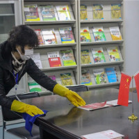 iBS| 学院进行全方位防疫，消毒措施到位保开学！