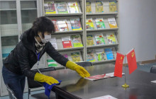 iBS| 学院进行全方位防疫，消毒措施到位保开学！